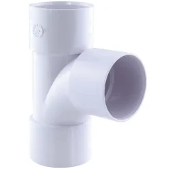 Té femelle femelle blanc 87° ø40 mm^Fitt Best