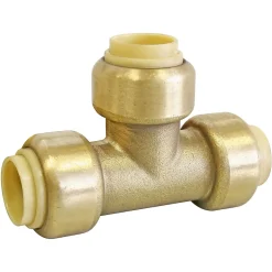 Té égal à clipser pour tube cuivre ou PER ou Multicouche Ø16^Somatherm for you New