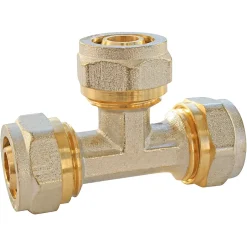 Té égal à compression pour tube Multicouche Ø20-Somatherm for you Discount