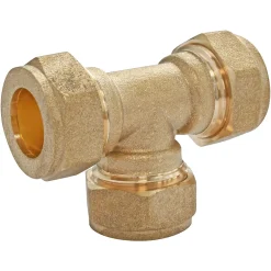 Té égal bicône pour tube cuivre Ø14 mm-Somatherm for you Clearance