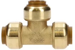 Té égal triple femelles TECTITE CLASSIC pour tube cuivre D14 - - 4750563^Aalberts Ips Hot