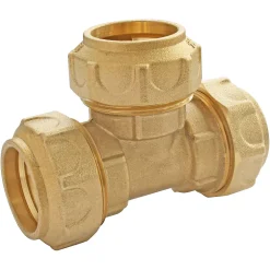 Té laiton égal pour PE Ø20^Somatherm for you Best