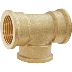 Té laiton triple Femelle 15/21 (1/2"), lot de 2^Somatherm for you New