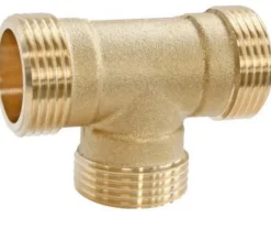 Té laiton triple Mâle 26/34 (1")-Somatherm for you Online