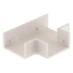 Té pour moulure - 20 x 10mm - Blanc -^Zenitech Outlet