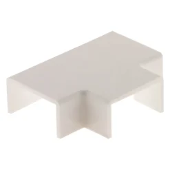 Té pour moulure - 20 x 10mm - Blanc -^Zenitech Outlet