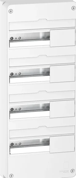 Tableau électrique 4 rangées - 52 modules Resi9-Schneider Electric Outlet