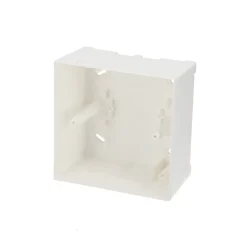 Tableau électrique apparent 4 modules blanc fumé IP44 avec rail DIN 777838^Edo Discount