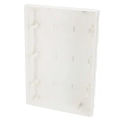 Tableau électrique encastré 36 modules 3x12 blanc fumé IP44 avec rail DIN 777849^Edo New