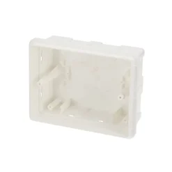 Tableau électrique encastré 6 modules blanc fumé IP44 avec rail DIN 777839-Edo Online