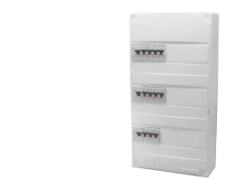Tableau électrique pré équipé saillie 3 rangées à vis-ABB Hot