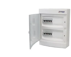 Tableau électrique pré équipé apparent 2 rangées à vis^ABB New