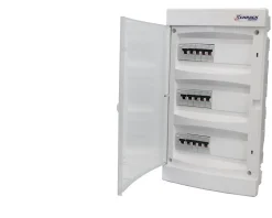 Tableau électrique pré équipé encastré 3 rangées à vis^ABB Best