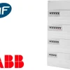 Tableau électrique precable (16 disjoncteurs + 4 ID)-ABB Best