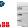 Tableau électrique precable (11 disjoncteurs + 3 ID)^ABB Outlet