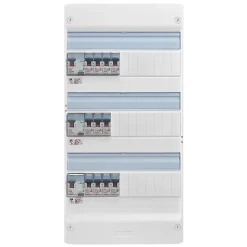Tableau électrique pré-équipé et pré-câblé 3 rangées - 39 modules (14 inclus)-Legrand Discount