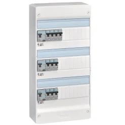 Tableau électrique pré-équipé et pré-câblé 3 rangées-Legrand Outlet