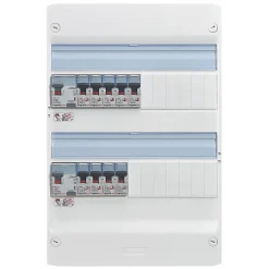 Tableau électrique pré-équipé et pré-câblé 2 rangées^Legrand Online
