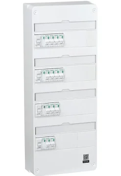 Tableau électrique pré-équipé et pré-câblé T5 + - 4 rangées - 52 modules (17 inclus) Resi9 XP-Schneider Electric Online