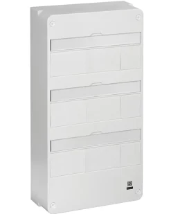 Tableau électrique 3 rangées 13 modules-Schneider Electric Outlet