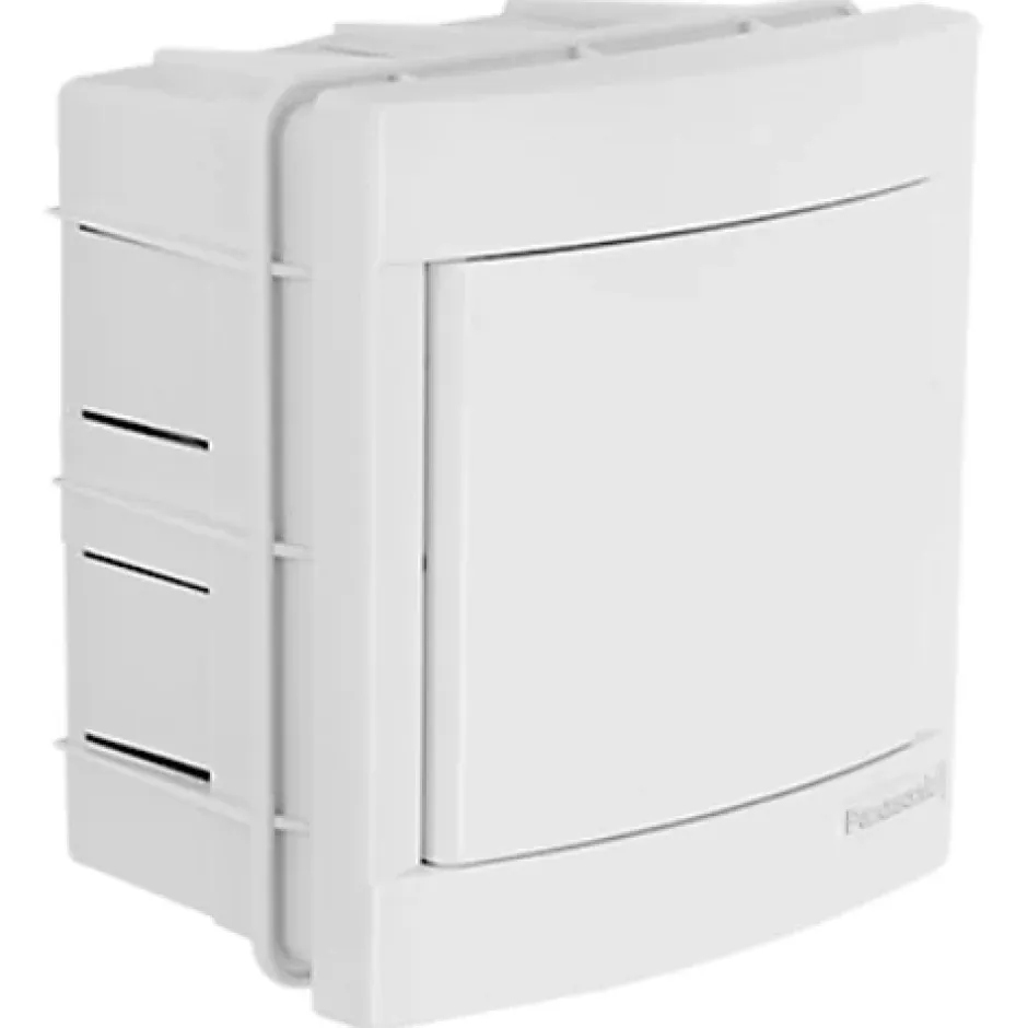 Tableau nu encastrable 4 modules porte opaque^Panasonic Outlet