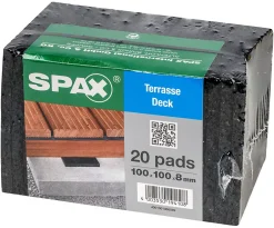 Tampon protecteur pour terrasse Spax H.8mm x P.20mm-Spax France