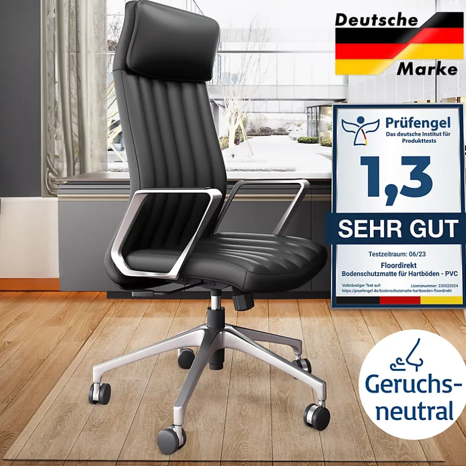Tapis Neo Protecteur pour Sol et Chaises de Bureau, 100 x 114 cm --Floordirekt Online