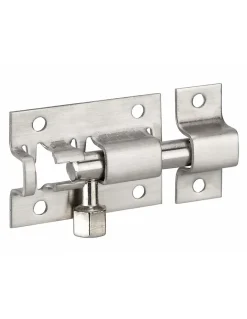 Targette, inox, pêne diamètre 6mm, 26x38mm -^Thirard Online