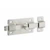 Targette pêne plat pour porte d'ameublement, 75mm, inox --Thirard Hot