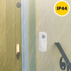 TAYLOR AC : Carillon sans fil avec prise, 150m, 36 mélodies. Blanc^Velamp Best