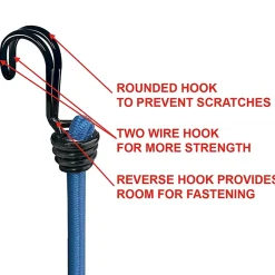 Tendeur 120 cm crochet double , 2 pièces^Master Lock Discount