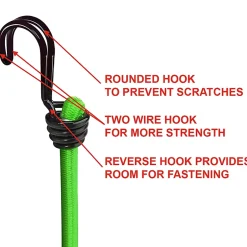 Tendeur 80 cm crochet double , 2 pièces^Master Lock Outlet