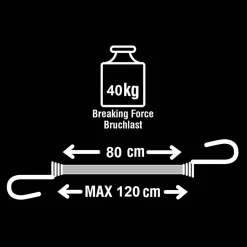 Tendeur à crochet à clip 80 cm^Master Lock Sale