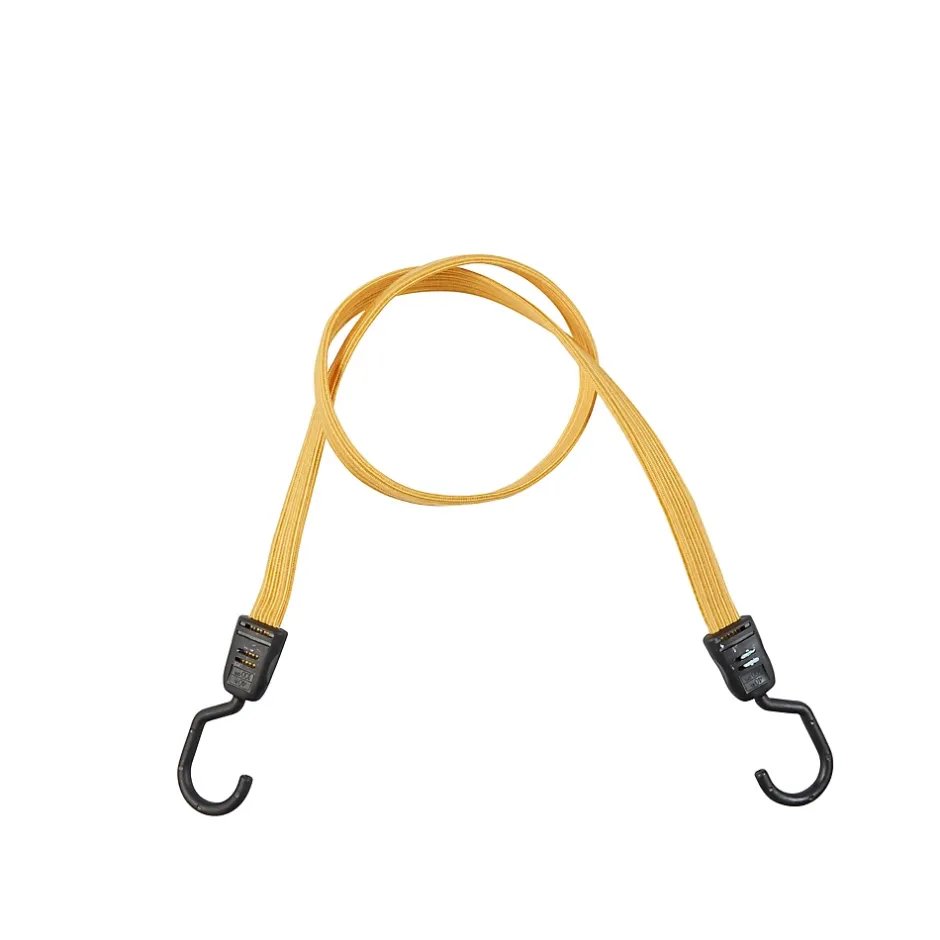 Tendeur élastique plat orange, 100 cm vendu par 2-Diall Discount