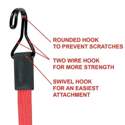 Tendeur plat 60 cm Caoutchouc^Master Lock Discount