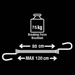 Tendeur Steelco de 80 cm x 9,5 mm-Master Lock Discount