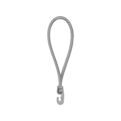 Tendeurs boucle élastique gris 18 cm diam 4mm avec 1 crochet PVC (lot de 25 pièces)^Lem Select Online