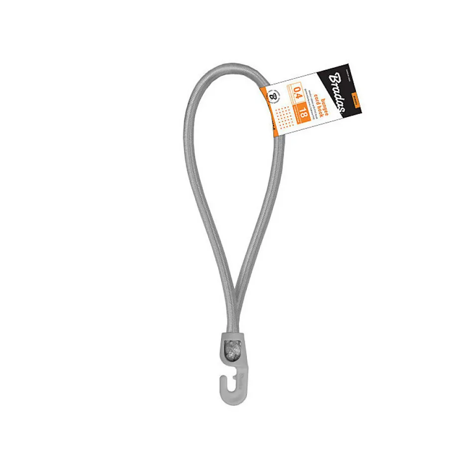 Tendeurs boucle élastique gris 40cm diam 4mm avec 1 crochet PVC (lot de 25 pièces)-Lem Select Outlet