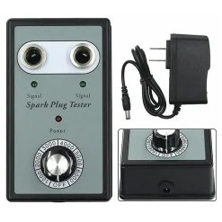 Testeur de bougies d'allumage avec deux trous, outil de diagnostic, 5,7 x 3,35 x 1,6 pouces^Deko