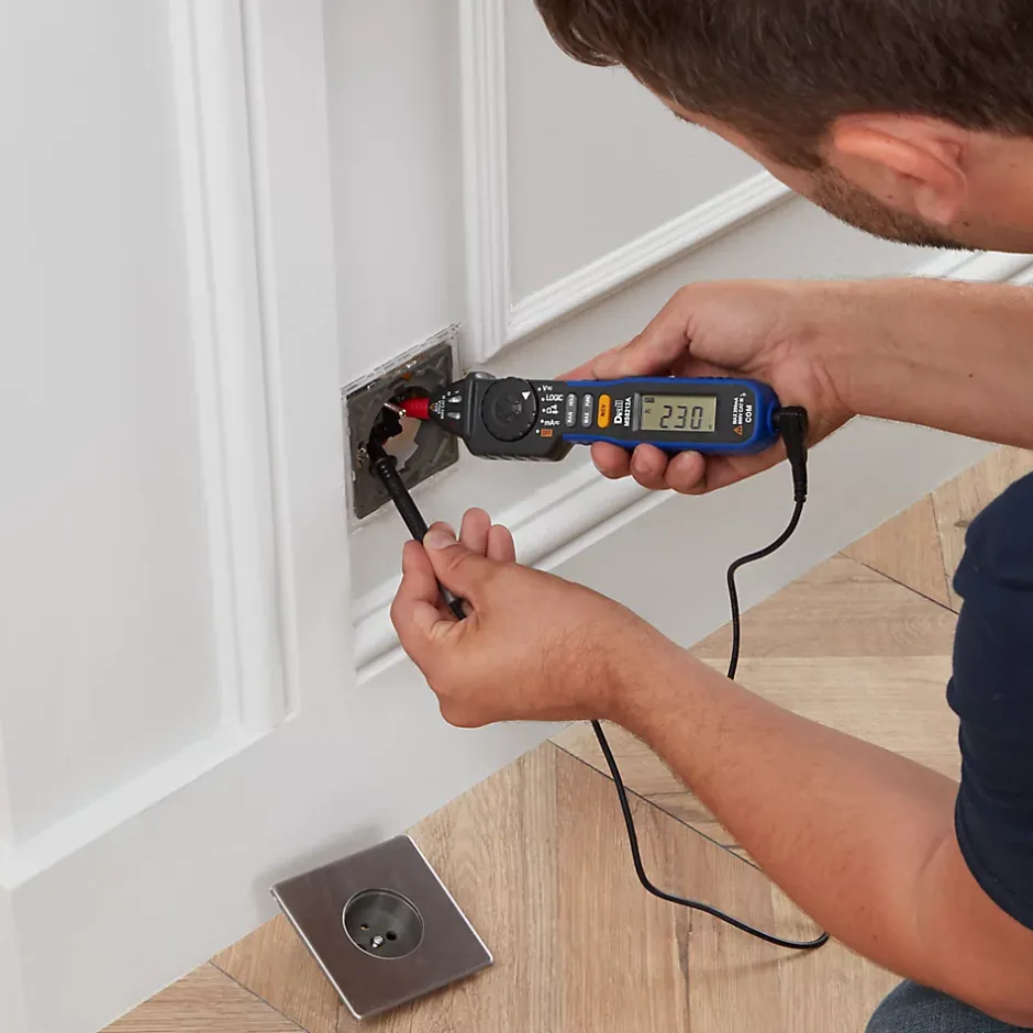 Testeur de tension avec contact-Diall Discount