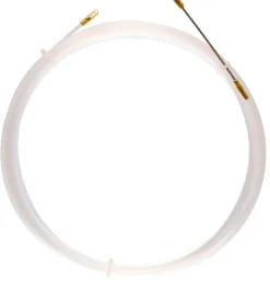 Tire-câble en nylon, blanc, diam. 3 mm, 30 mètres, avec terminaux fixes^Tecnid