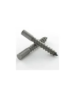 Tirefond Sans tête 12X140 Filetée sur 90 Acier brut - 30 pièces^Vis Express