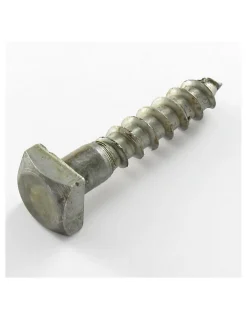 Tirefond 7X35 Tête Carrée 11X11X5 Acier brut - 200 pièces^Vis Express Online