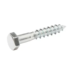 Tirefonds DIN 571 zingués 5x30 mm - 200 pièces-Diall Best