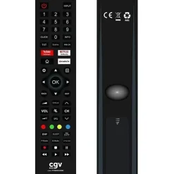 Télécommande Fidelio Hisense 55 boutons Noire infrarouge prête à l'emploi-Cgv Clearance