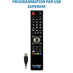 Télécommande 2in1 noir - SUPTUB002^Superior