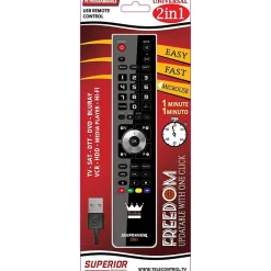 Télécommande universelle FREEDOM 2-1 NOIRE-Mbg Outlet