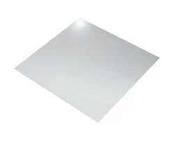 Tôle acier inoxydable lisse Ep. 0,5 mm, 50 x 25 cm-CQFD Discount