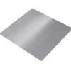 Tôle aluminium anodisé lisse argent brossé 50 x 25 cm- Best