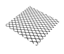 Tôle métal déployé acier brut Mailles 10 mm, 50 x 25 cm^ Clearance